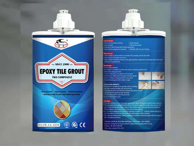 Double Component Colored  Epoxy Tile Grout